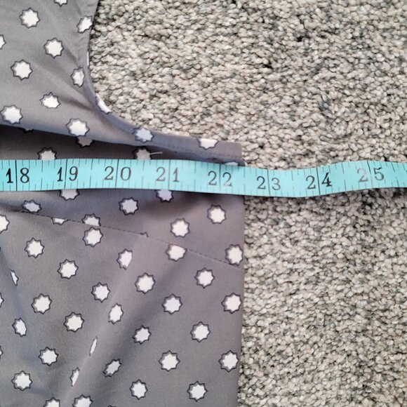 ***Merona  Grey Polyester Sleeveless Blouse XXL*** - Picture 8 of 12